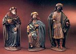 Three Holy Wise Men<br> Belenes Puig figures